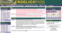 Tablet Screenshot of froelichpark.com